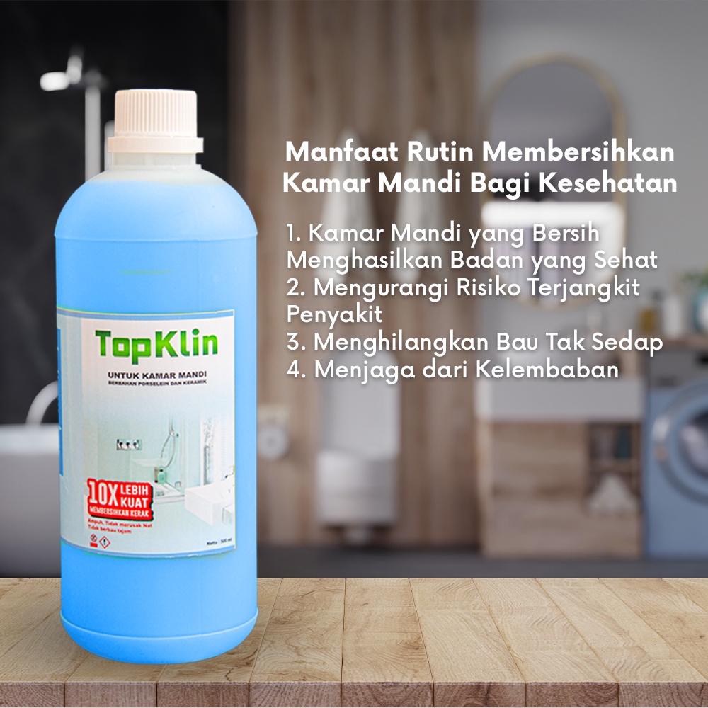 PEMBERSIH KERAK KAMAR MANDI SANGAT KUAT TIDAK PERLU DISIKAT AMAN DITANGAN
