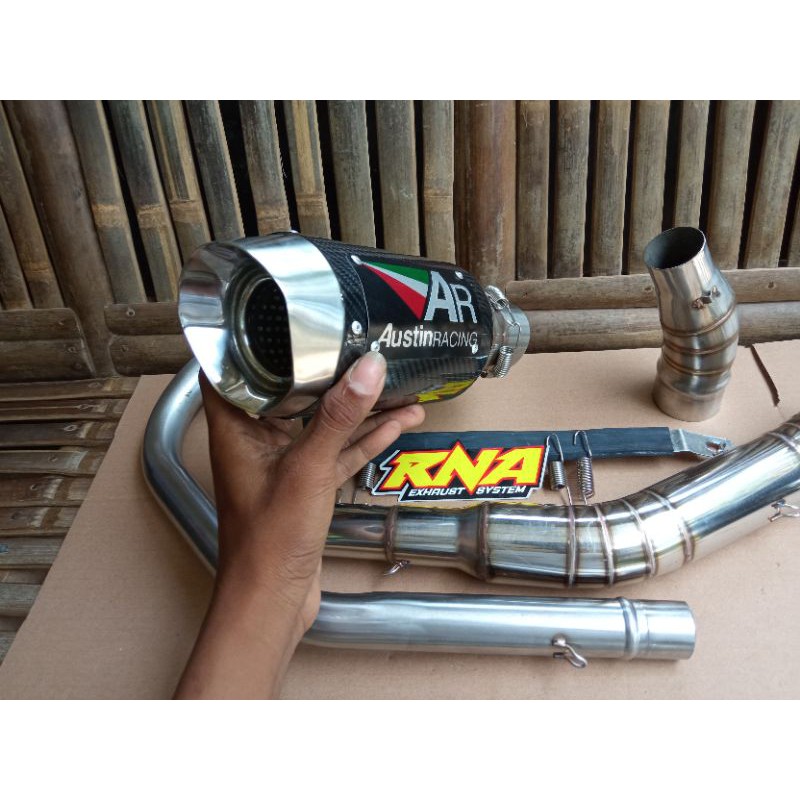 Knalpot Austin racing CBR150R, CB150R old, CB150R new, vixion, GSX-R, R15