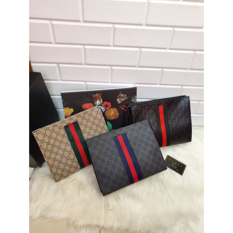 Clutch GUCCI TOILETRY BAG MIRROR free box