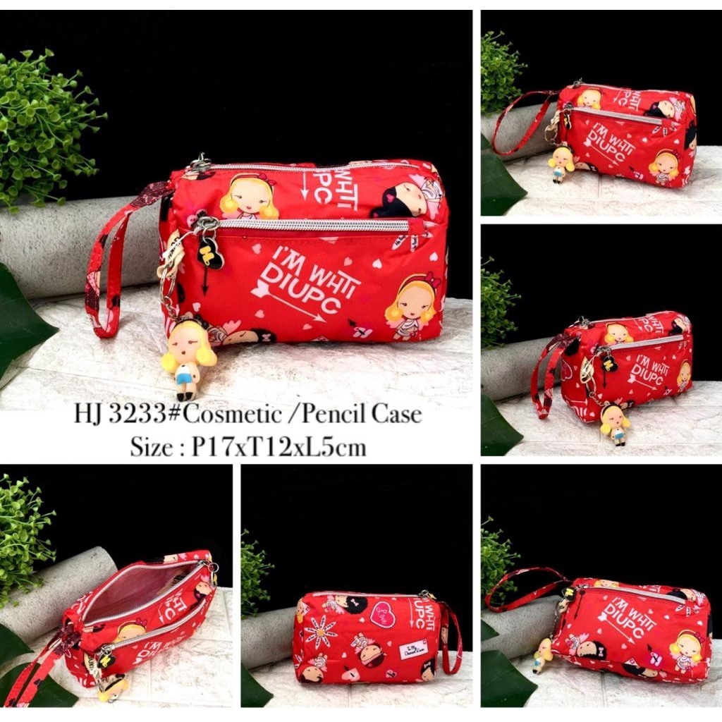 

Harajuku 3233#Cosmetic & Pencil Case / Tas Kosmetik / Tempat Pencil / Tas HP murah