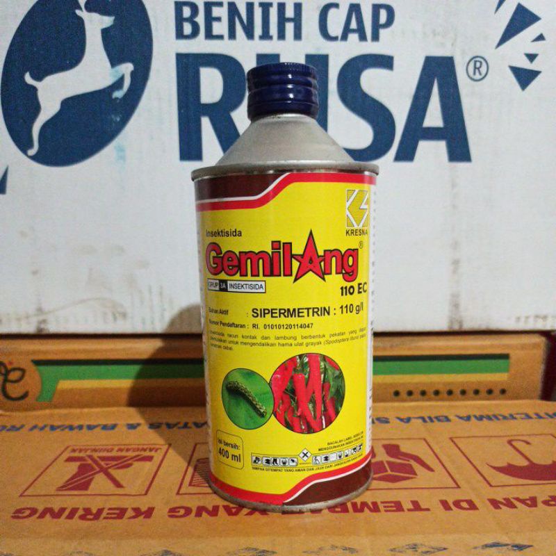 INSEKTISIDA GEMILANG 110EC 400ML BASMI ULAT JAMINAN ORIGINAL