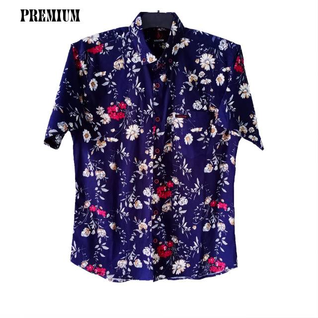 KEMEJA MOTIF BUNGA PRIA SUPER PREMIUM KEMEJA MOTIF BUNGA