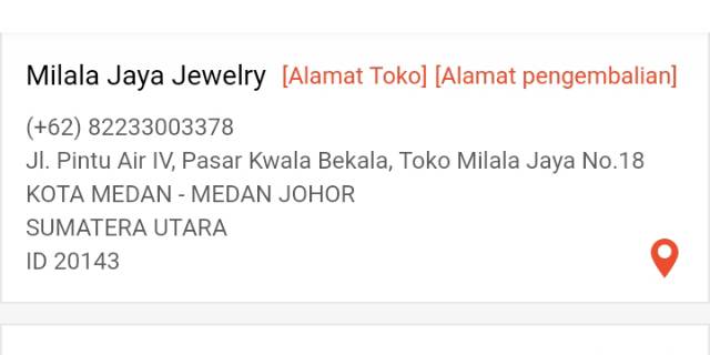 Toko Online milalajayajewelry Shopee Indonesia