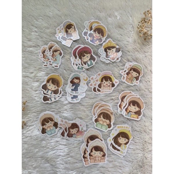 

girl sticker