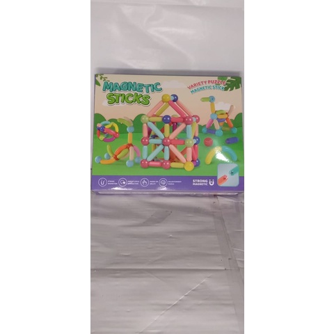 HIGH QUALITY Magnetic Sticks Stik Magnet Magnetic Rod Building Blocks Mainan Edukasi Kreatif