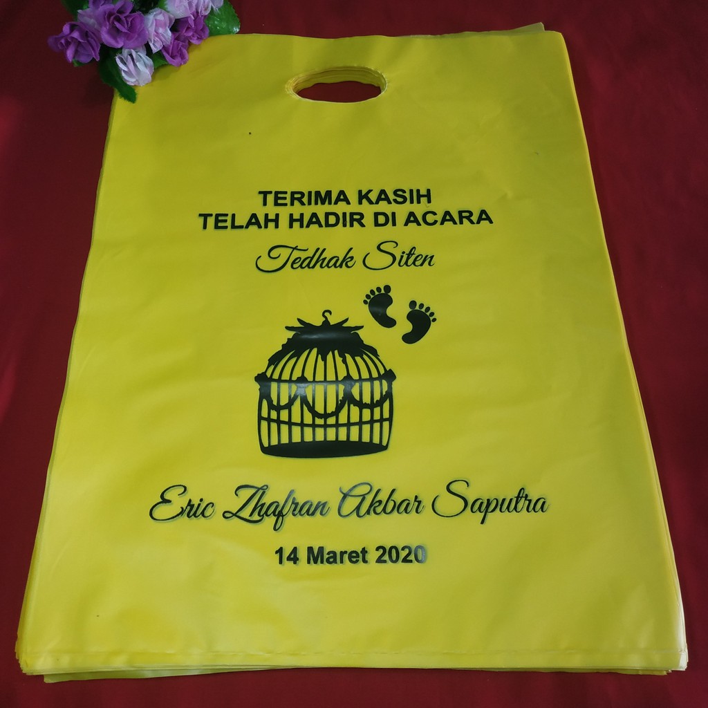 

SABLON PLASTIK PLONG UKURAN 35x50cm/sablon plastik murah