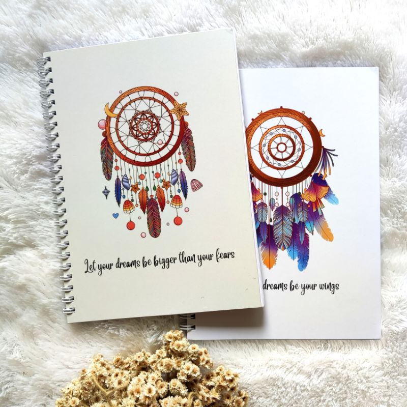 

Premium Notebook Spiral A5 Bibliocraft 100 gsm - Dream Catcher