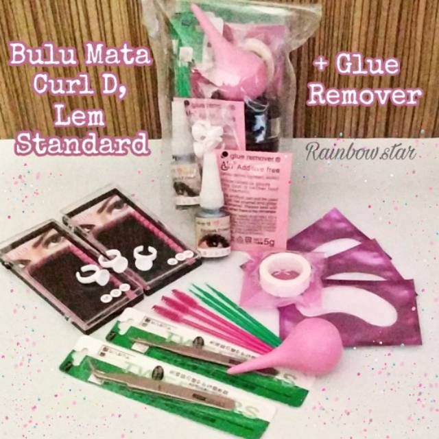 Paket Hemat Eyelash Extension 2 Dengan Remover