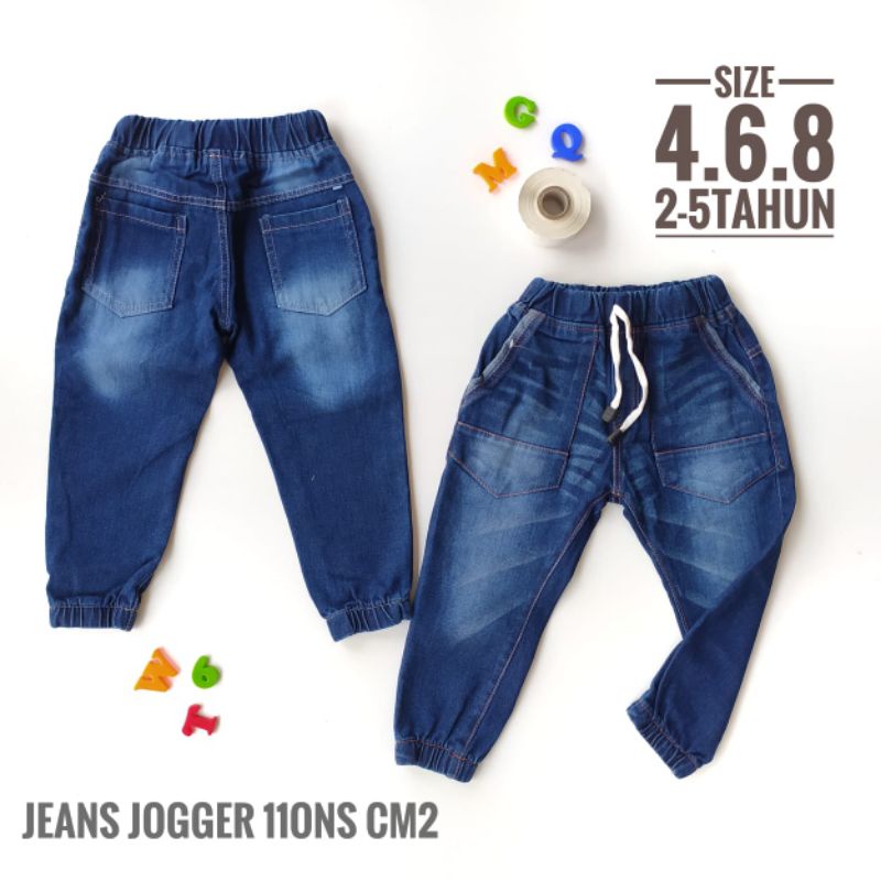 Celana Panjang Joger Jogger Jeans Anak 2 3 4 5 Tahun 468 CM2