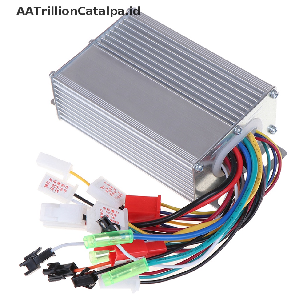 (AATrillionCatalpa) Controller Motor Brushless Elektrik DC 36V / 48V 350W Untuk Skuter / Sepeda Elektrik