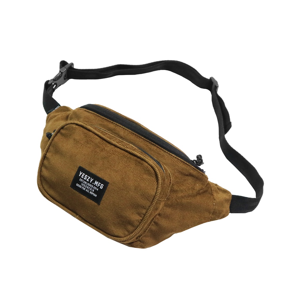 YESZY.MFG Waist Bag Smith Corduroy Brown