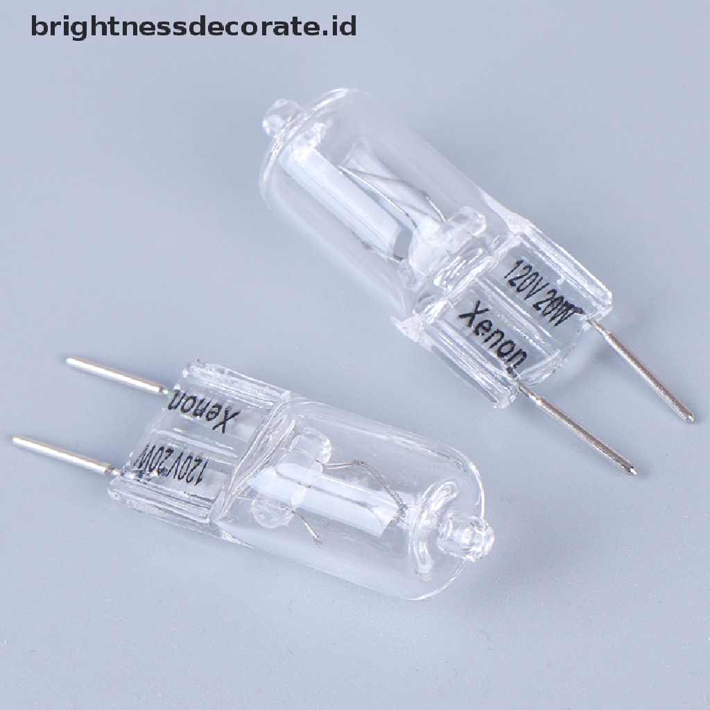 5 Pcs Lampu Halogen G8 120V 20W G8 Pin