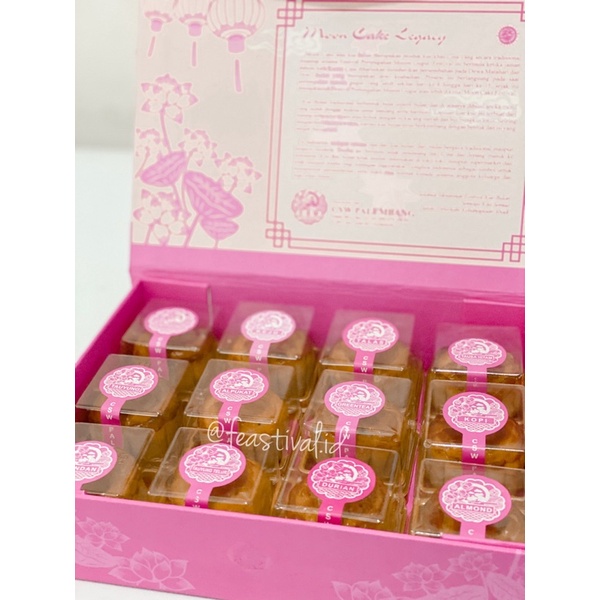 

Moon Cake Mini 12 Rasa CSW Halal & Vegetarian