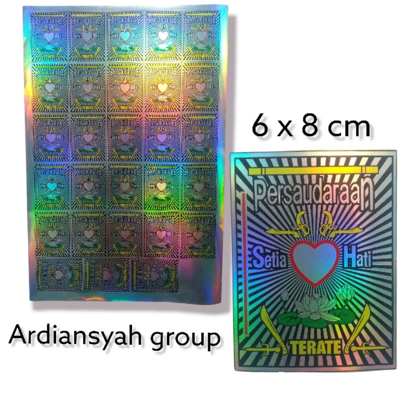 

STIKER PSHT HOLOGRAM MURAH