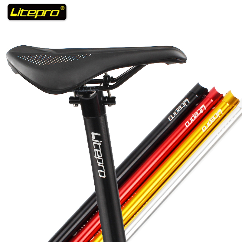SP11D Litepro Seatpost Sepeda Lipat Litepro Diameter CNC Ringan Litepro