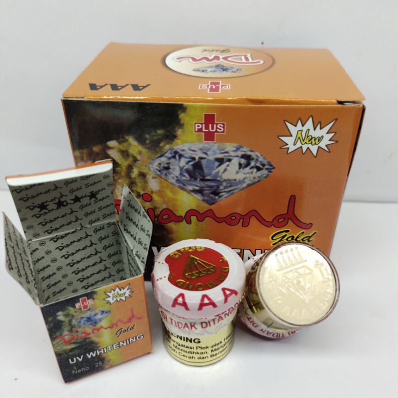 CREAM DIAMOND GOLD ( LUSINAN )