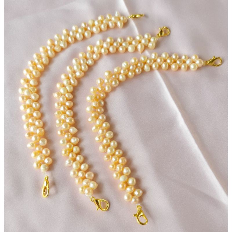 Konektor Masker Rhodium Mutiara Lombok