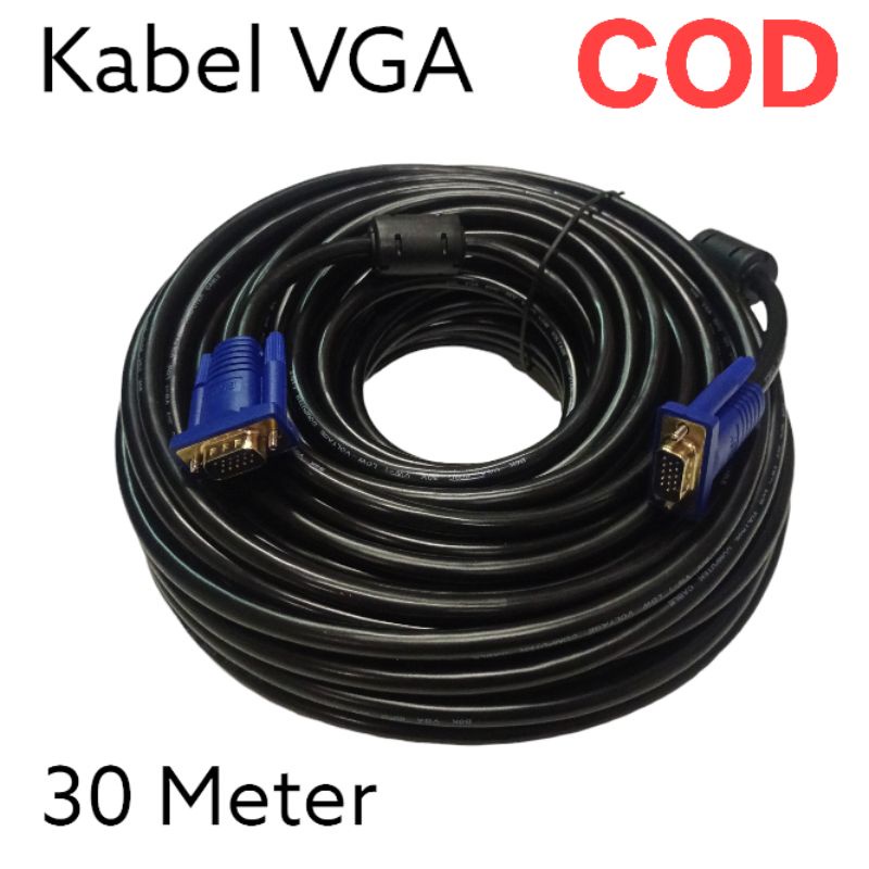 Kabel vga 30 meter kabel vga to vga kabel CPU ke monitor