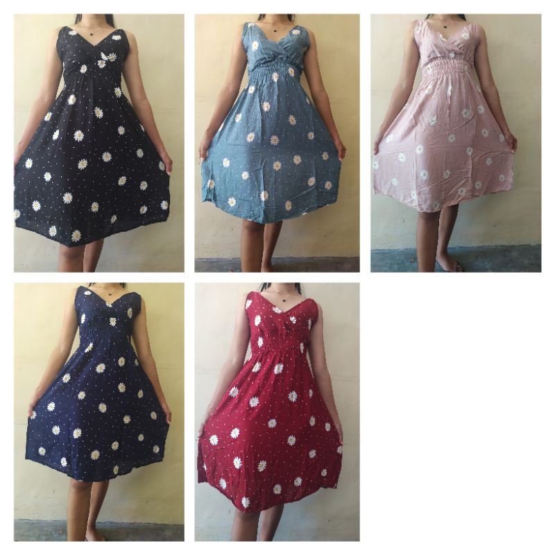 dress bali moza singlet pendek