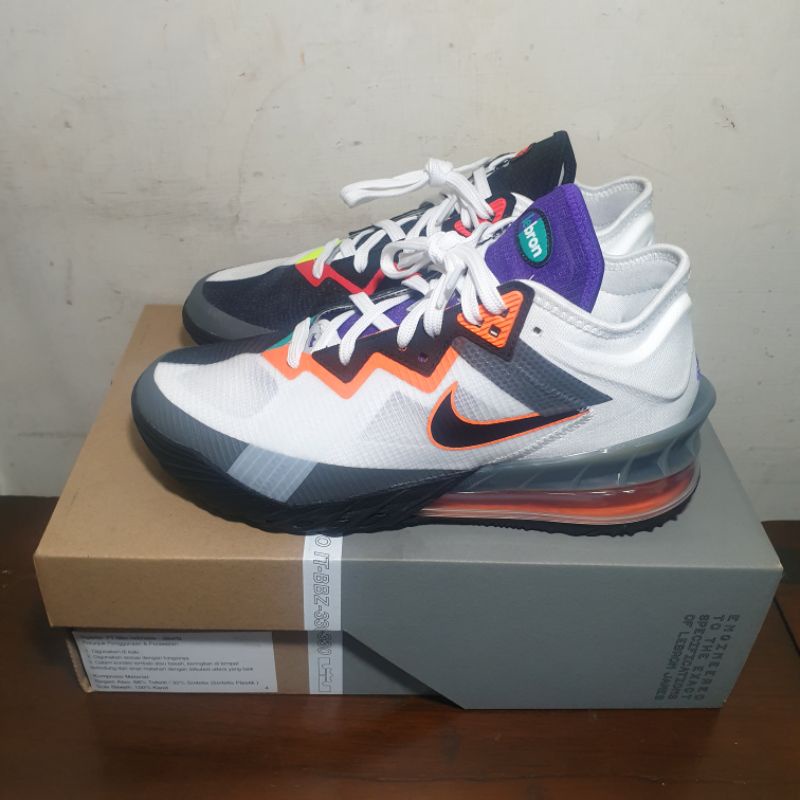 lebron 18 low size 14