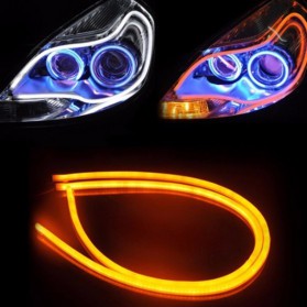 DINGBIAOJI LED Strip Lampu Mobil Car Styling Light 30CM 2PCS - 530i - White