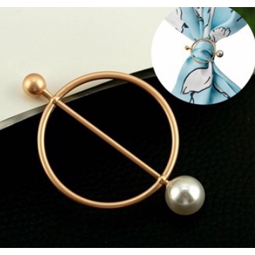 OSM - F490 Mutiara Bros Korea Berlian / Bros Pin Pearl / Brooch Mutiara Wanita / Aksesoris Fashion-2