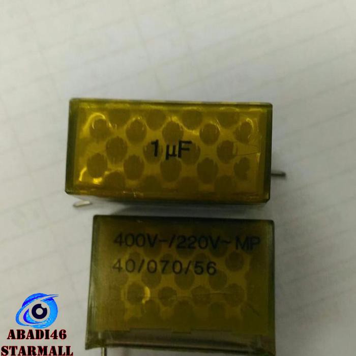 Capasitor 1Uf 400Vdc 220Vac Rifa Japan Marcojiw99 Ayo Beli