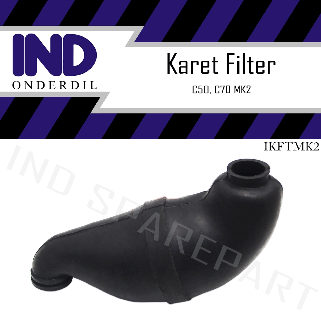 Karet Filter-Saringan Udara-Hawa Join-Joint Karbu-Karburator-Carbu Honda C70-C 70 MK2-MK 2/C50-C 50