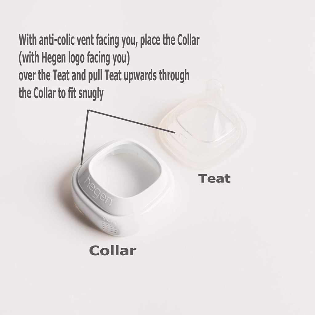 Hegen Collar + Transparent Cover | Tutup Botol