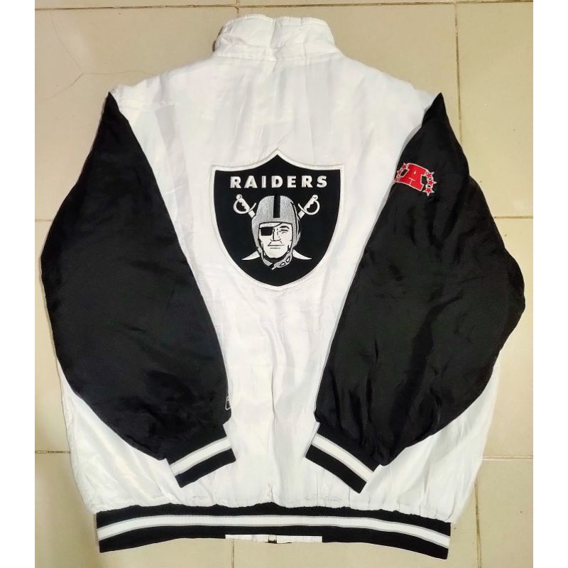 jaket varsity raiders rebook vintage second original
