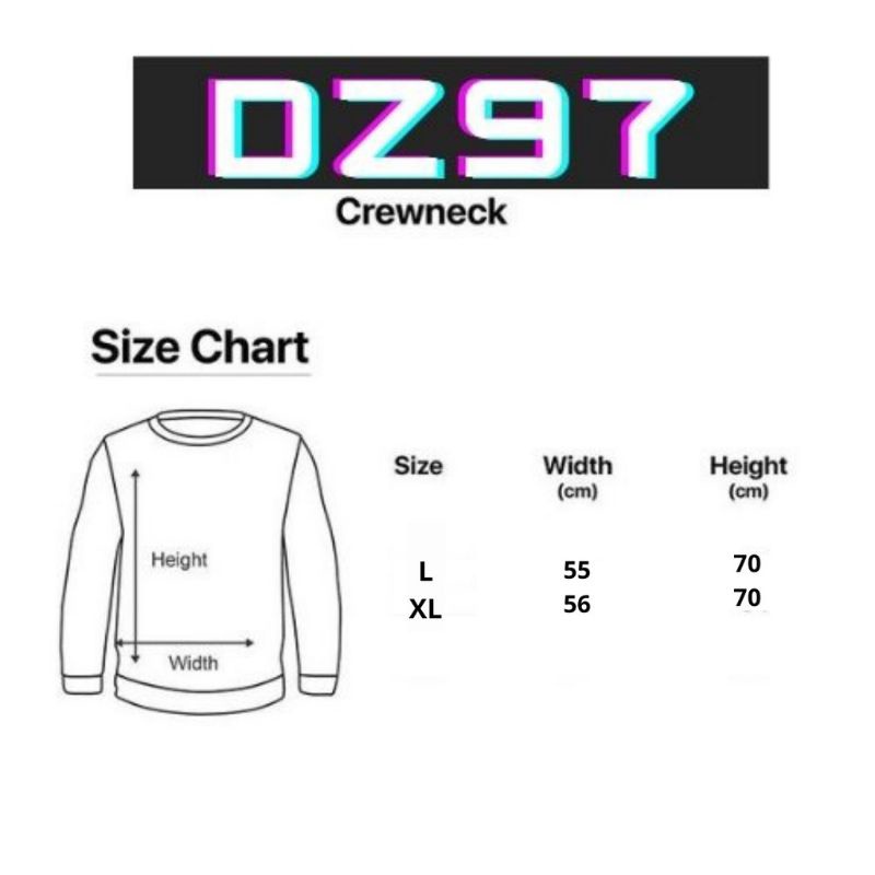 Dz97 Sweater Crewneck Pria Distro Grafity Sweter Switer Crewnek CN Crowneck Cowok Cewek Wanita Tebal-5