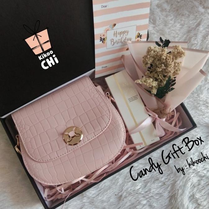

CANDY GIFT BOX - HADIAH KADO ULANG TAHUN ISTRI PACAR CEWEK WANITA TAS SD456SD5