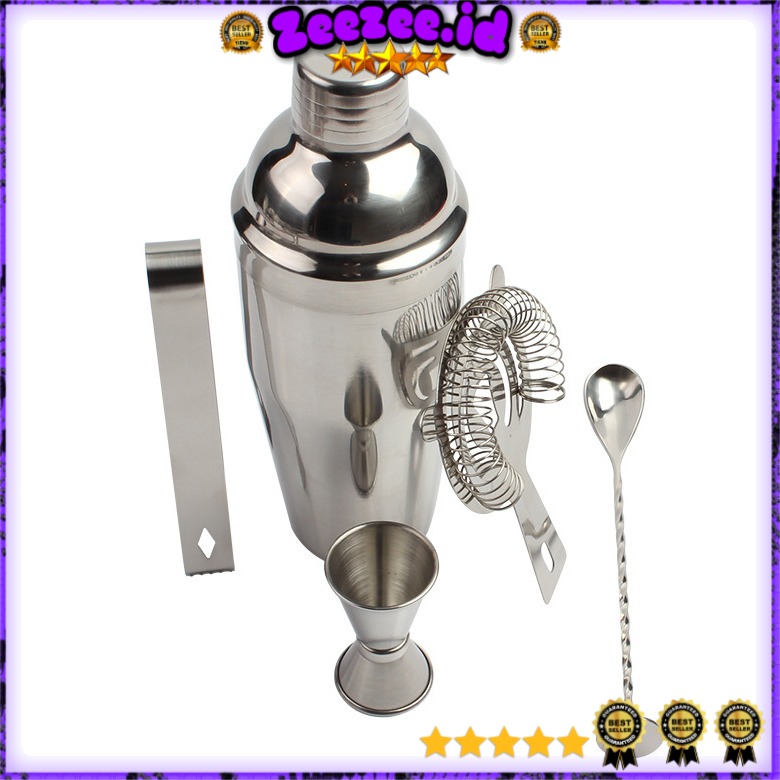 Cocktail Shaker 5 in 1 Bartender Set | 350 ML