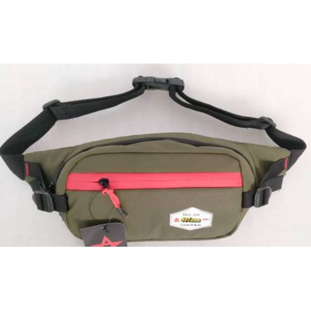 Tas Waistbag Sling bag 491zas original 491zas waterproof