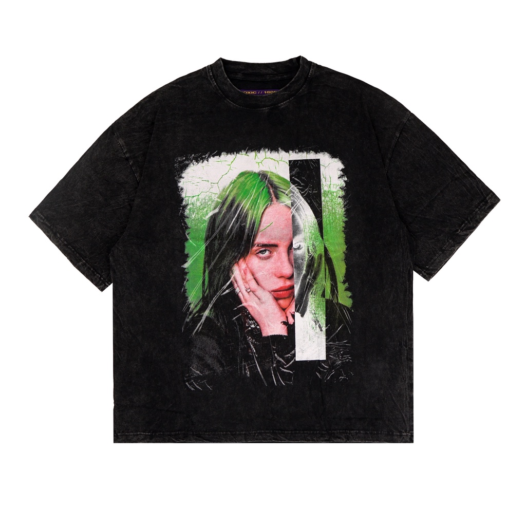 OVERSIZE TSHIRT TOXIC1805 BILLIE EILISH WASHING