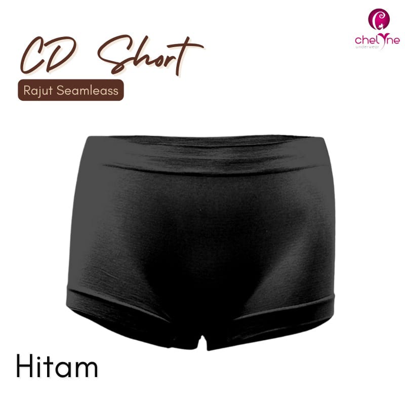 CD Short Chelyne Wanita W004 Bahan Rajut Seamless