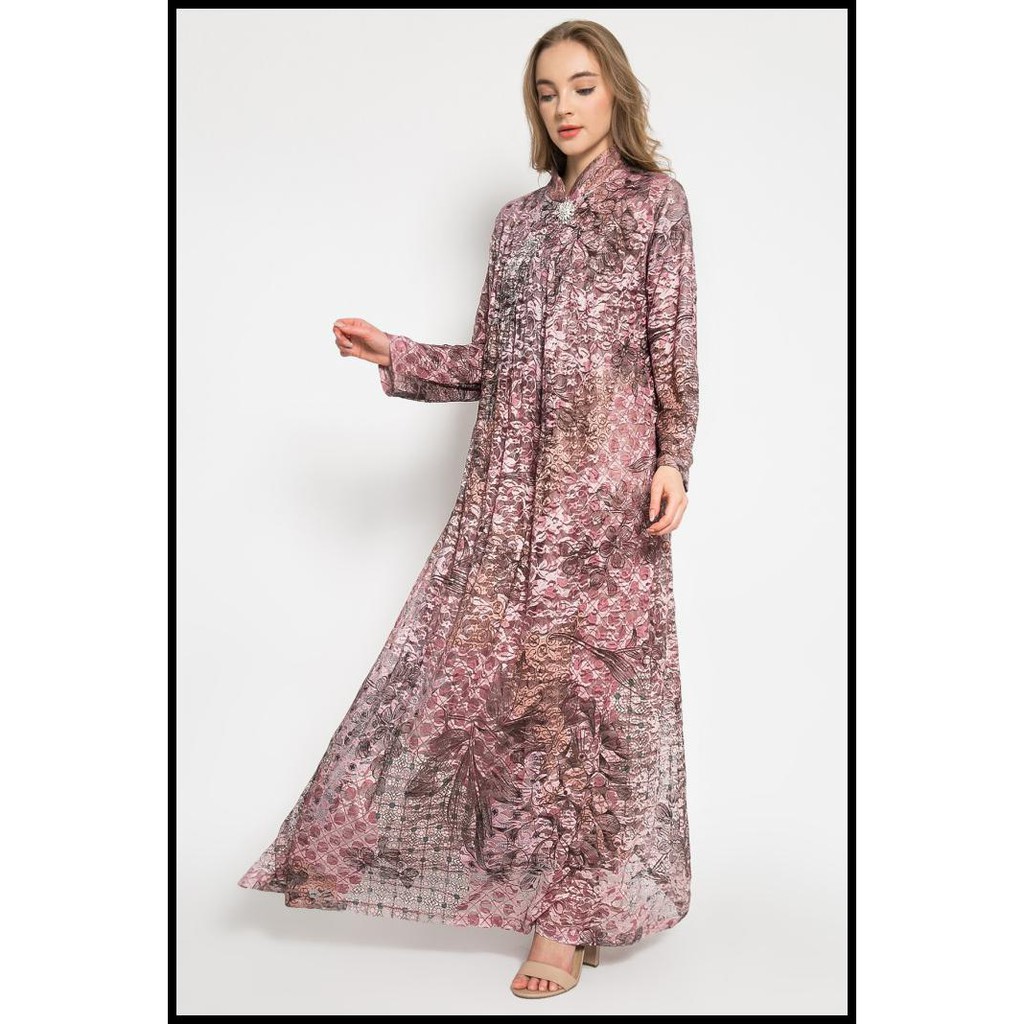 Kasa Heritage - Aeri Dress Gamis - Peony