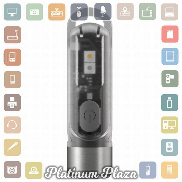 Nitecore TIKI Mini Senter LED OSRAM P8 300 Lumens - Black`3GDDT4-