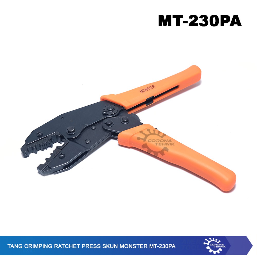 MT-230PA - Tang Crimping Ratchet Press Skun Monster