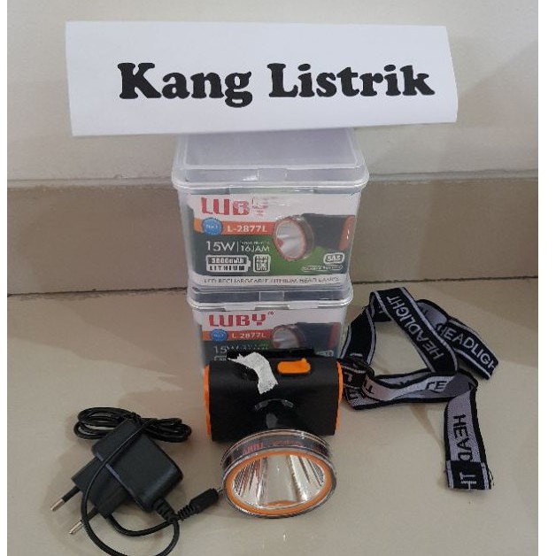 SENTER KEPALA LUBY 15W L2877L / 15W L-2877L
