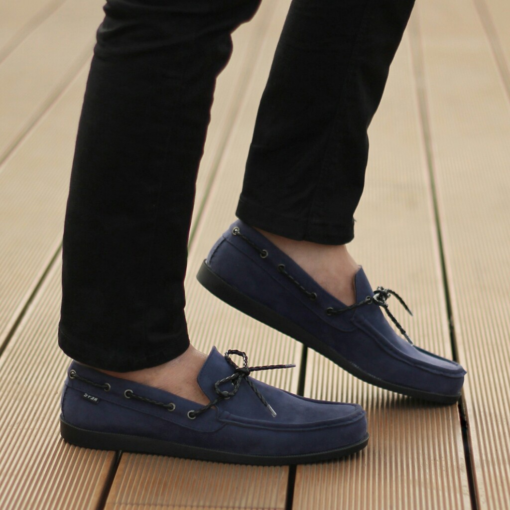 LICK NAVY |ManNeedMe x Reyl| Sepatu Loafers Pria Casual ORIGINAL