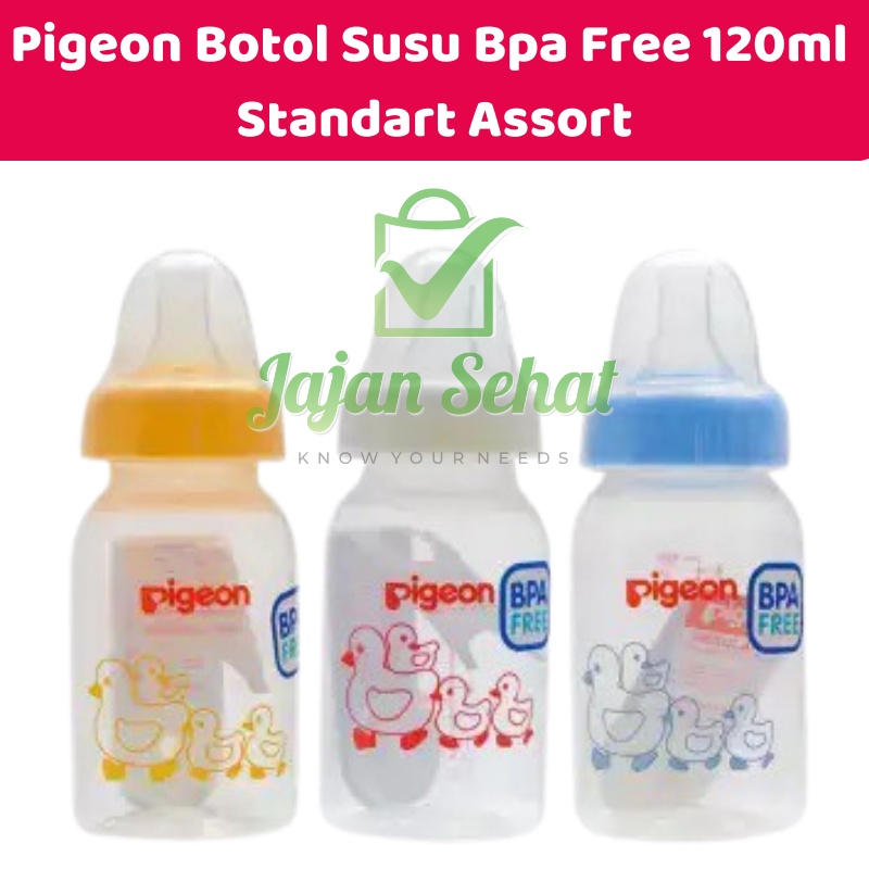 Pigeon Botol Susu Bpa Free 120ml Standart Assort