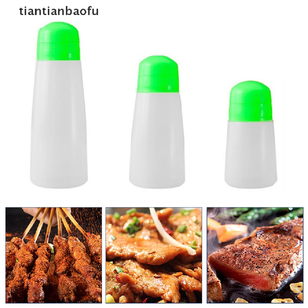 1pc Botol Bumbu Barbekyu Dengan Tutup Ayakan Untuk Alat Dapur