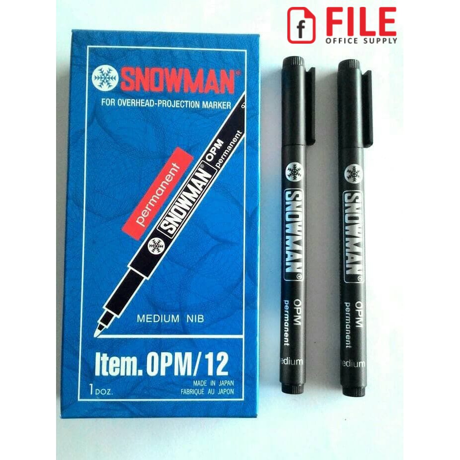 

Spidol OPM Snowman / Pulpen OPM