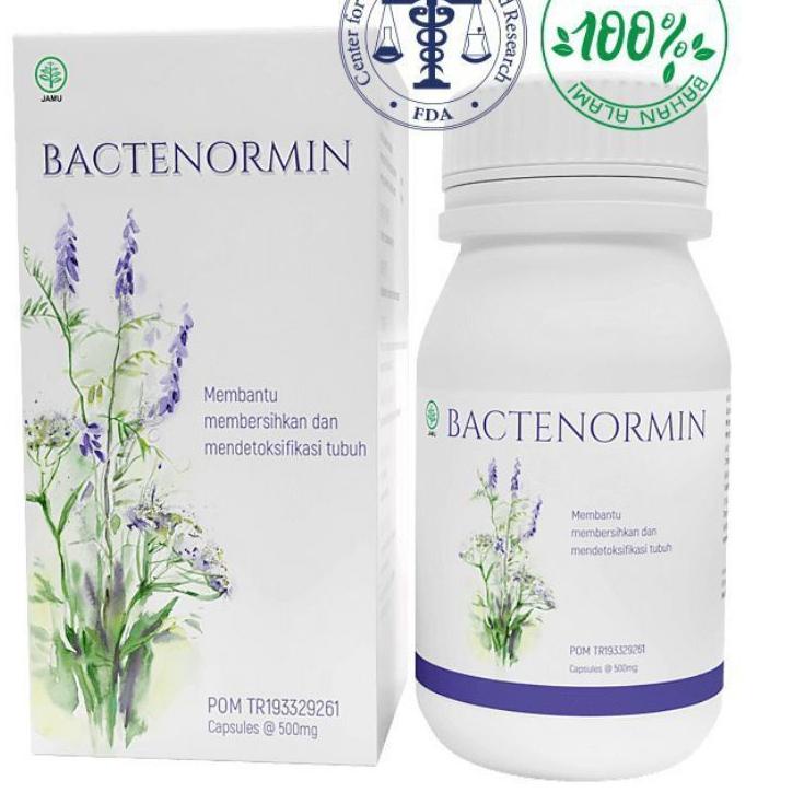 New - Bactenormin Asli 100% Original Obat Pembasmi Parasit Tubuh Asli Herbal Detocline