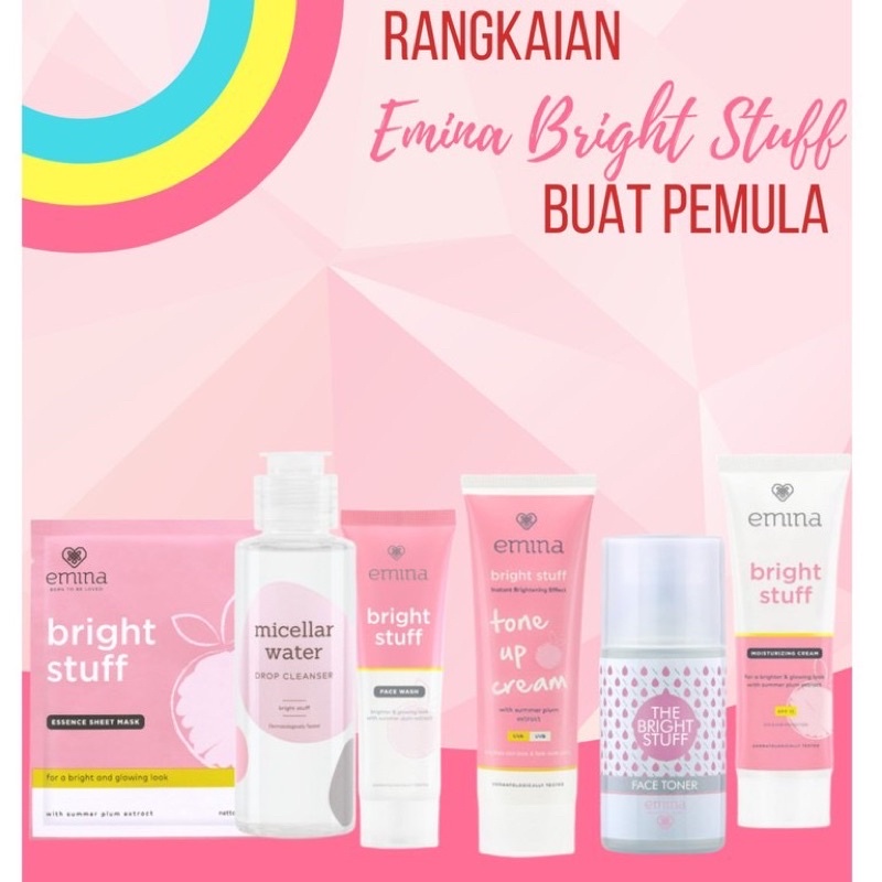 EMINA BRIGHT STUFF SERIES || PAKET UNTUK PEMULA