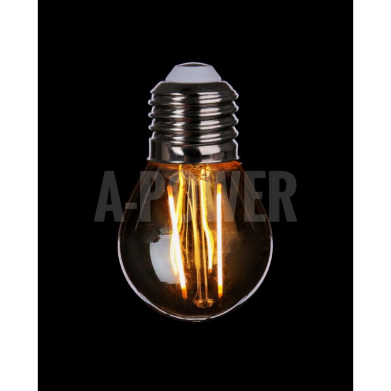 Lovov - Lampu LED Filament E27 Edison G45 4W