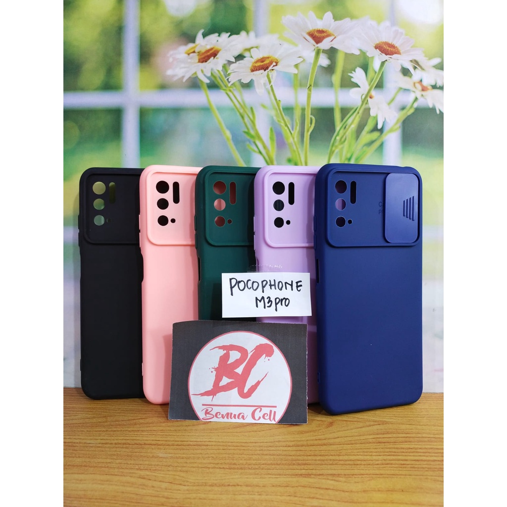 POCO M3 PRO - CASE SLIDE POCO M3 PRO SOFTCASE SLIDING KAMERA - BC