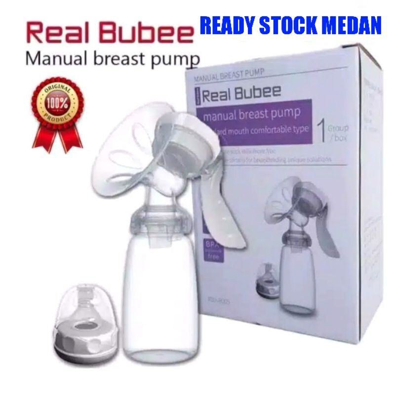 [COD/GRAB MEDAN] Real bubee Pompa asi manual berkualitas BPA Free Manual / POMPA ASI MANUAL