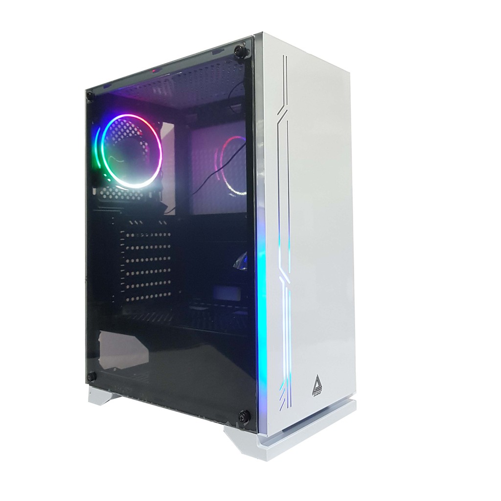 Casing PC Paradox Gaming ASHURA Tempered Glass Gaming Case RGB